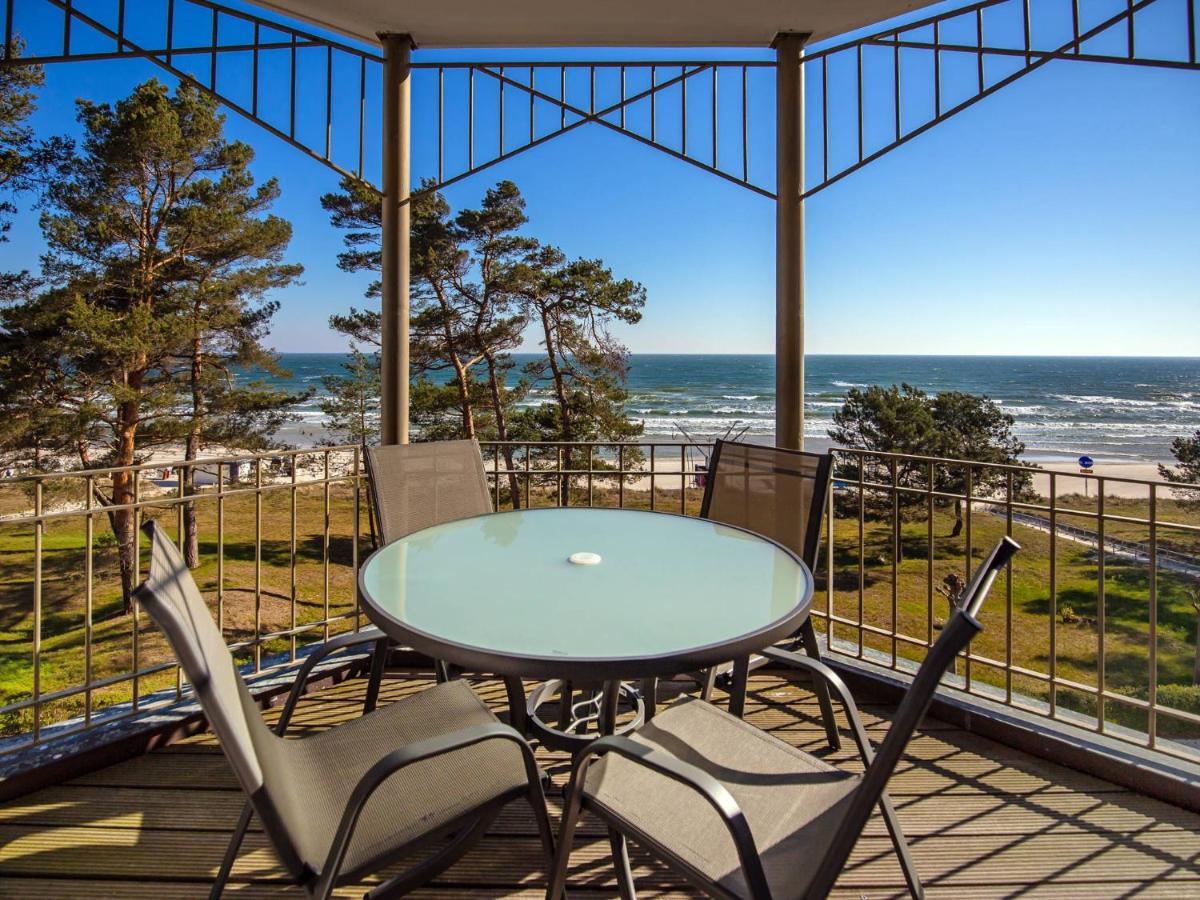 Strandvillen Binz - 1-Raum-Ferienwohnung Mit Meerblick Und Balkon Sv-763 エクステリア 写真